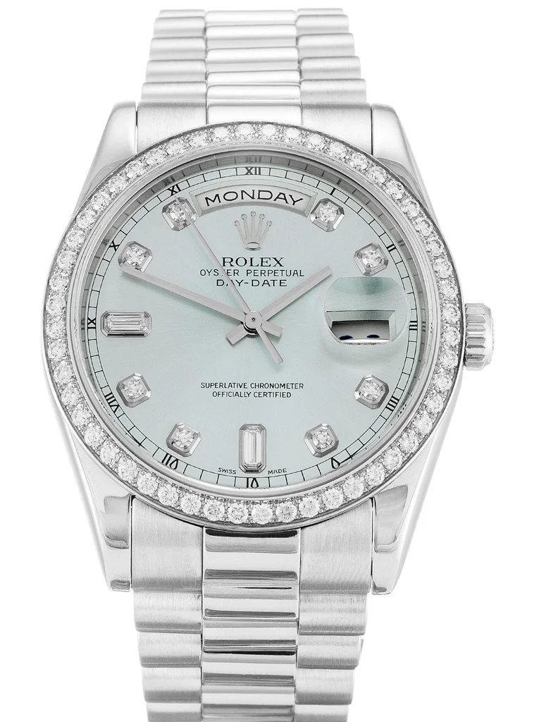 Rolex Day-Date 36mm Blue Dial 118346