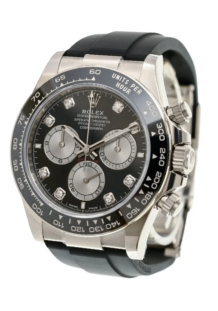 Superclone Rolex Daytona 40 mm Bright black Dial 126519LN