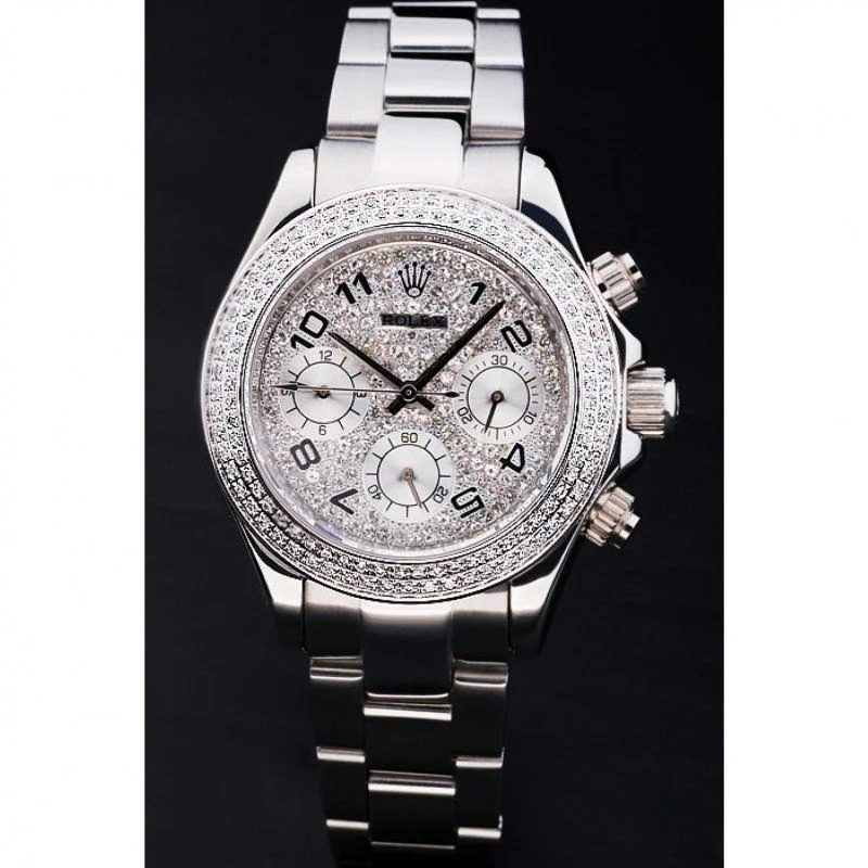 Rolex Daytona 35mm Silver Dial RL165