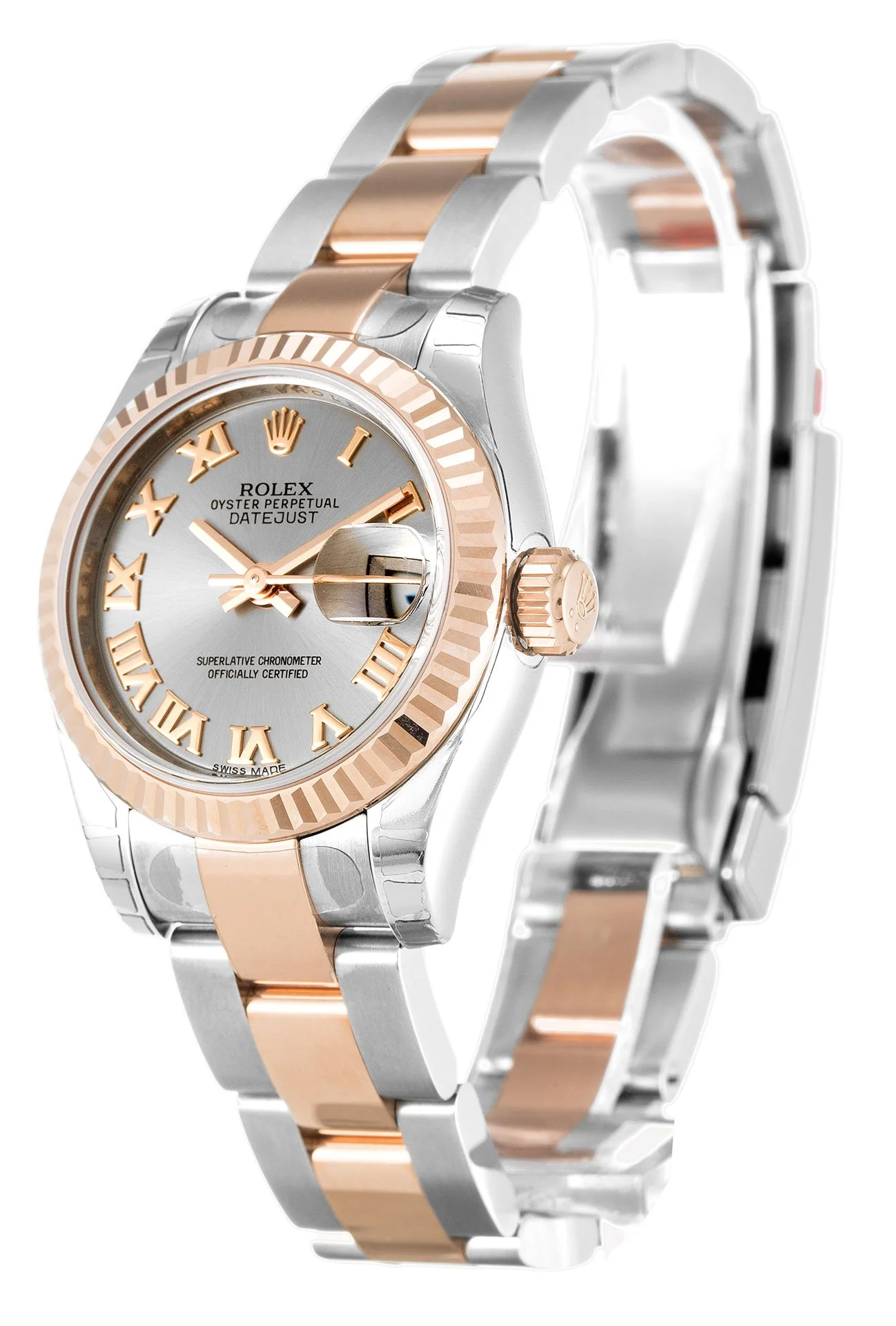 Rolex Lady-Datejust 26mm Rhodium Dial 179171