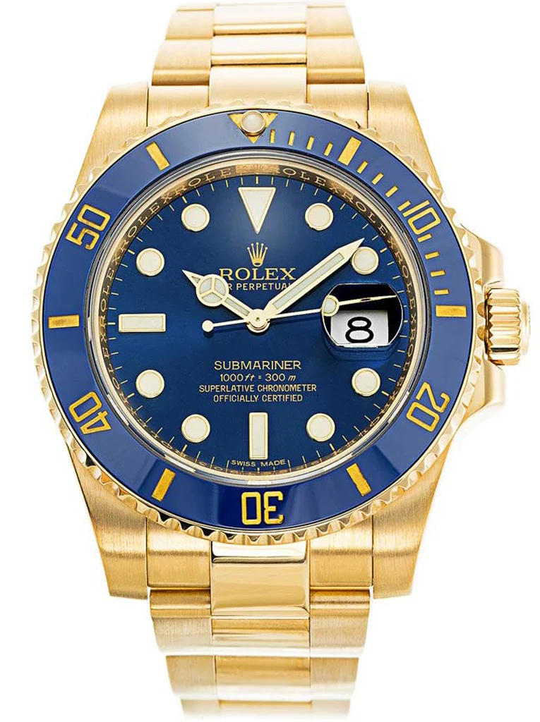 Rolex Submariner 40mm Blue Dial 116618LB