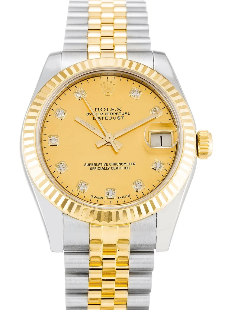 Rolex Lady-Datejust 31mm Champagne Dial 178273