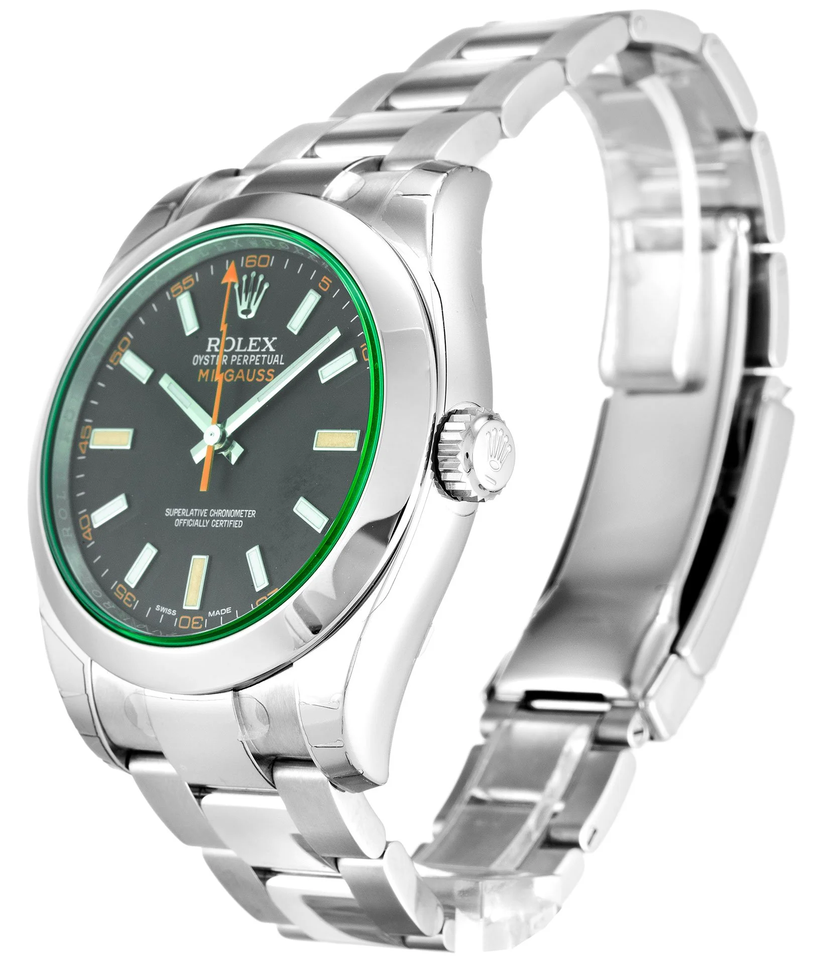 Rolex Milgauss 40mm Black Dial 116400GV