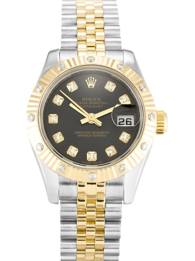 Rolex Lady-Datejust 26mm Champagne Dial 179313-3