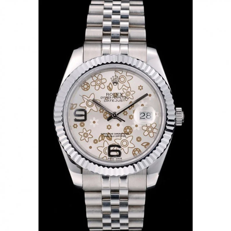 Superclone Rolex Datejust 41mm Silver Dial 42001