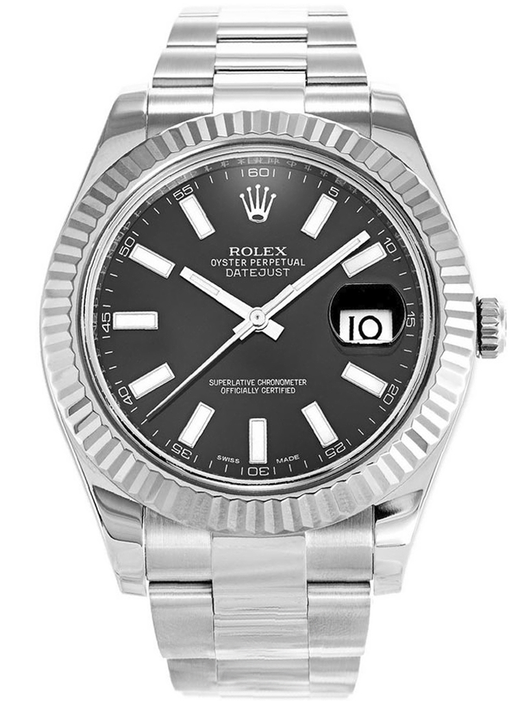 Rolex Datejust 41mm Black Dial 116334