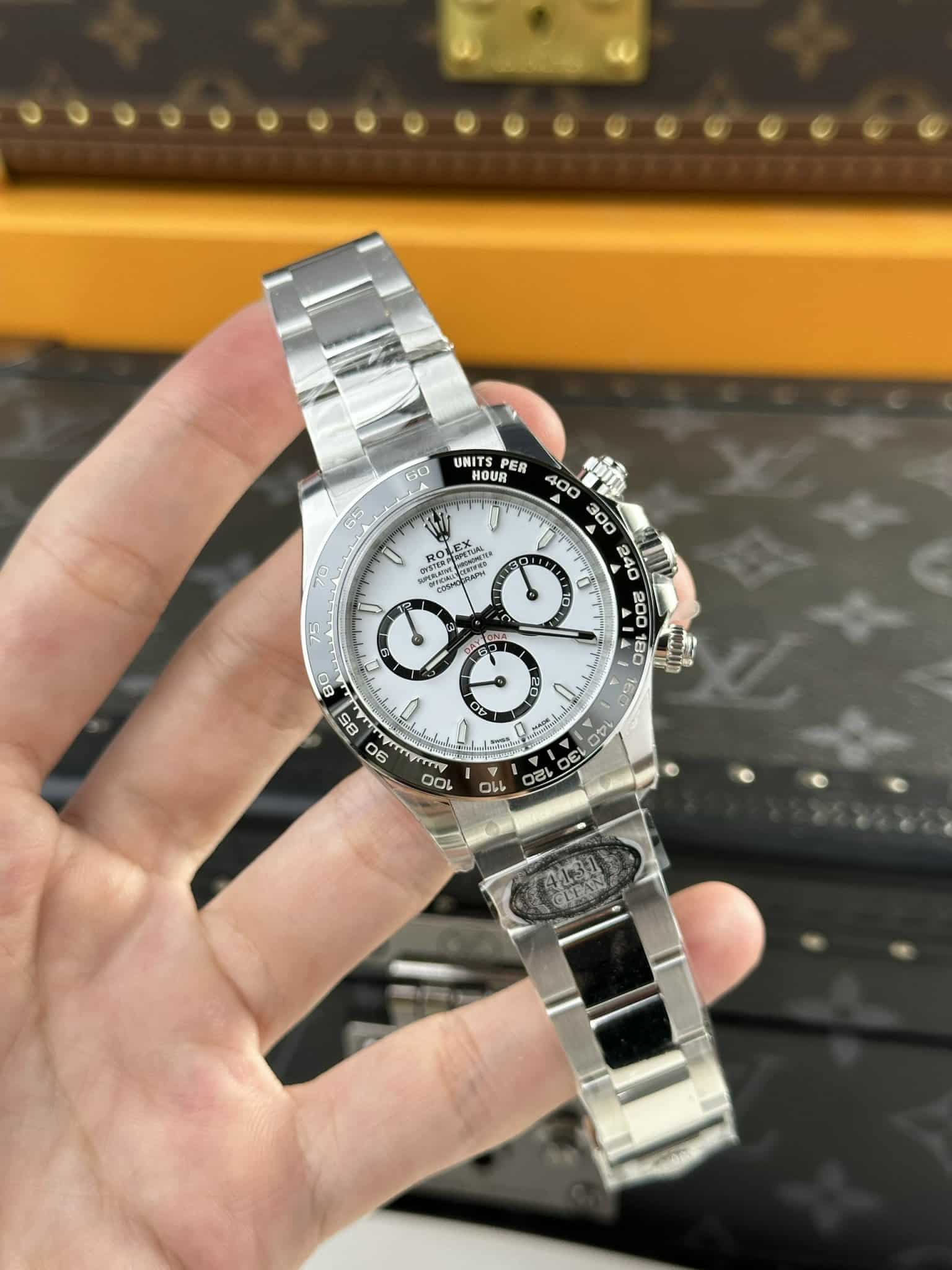 Superclone Rolex Daytona  Panda  40 mm White Dial 126500LN