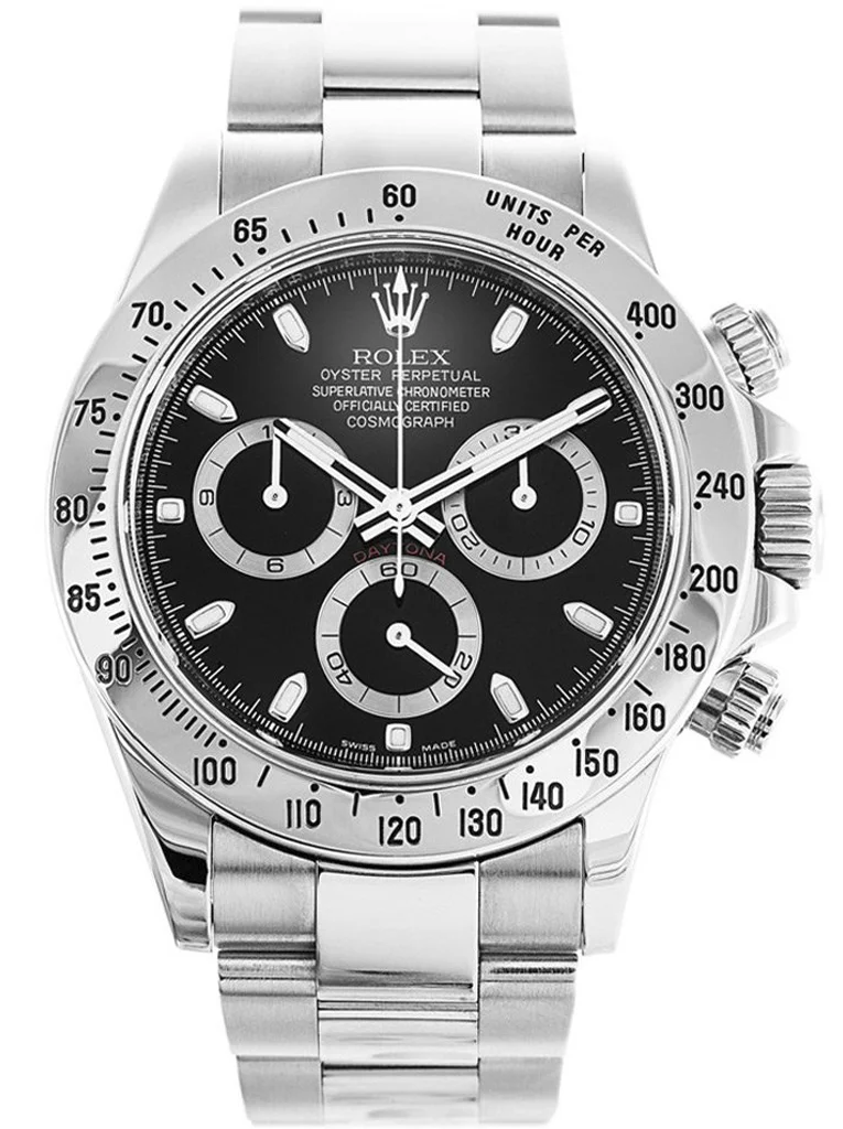 Superclone Rolex Daytona 40mm Black Dial 116520