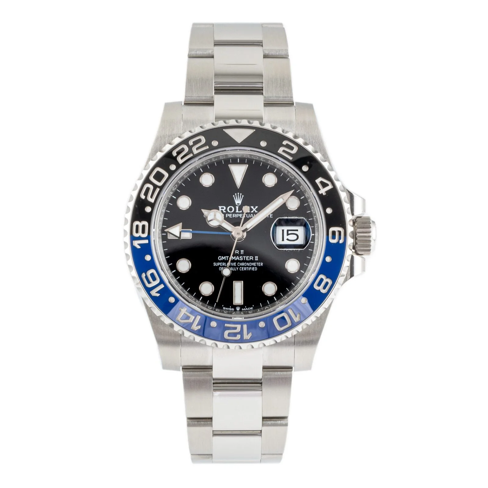 Superclone Rolex GMT-Master II 126710BLNR  Batman  41mm