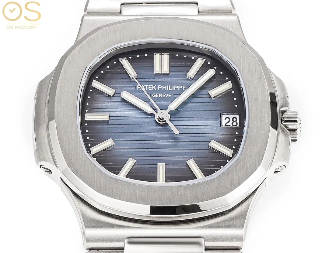 OSFactory Steel King Blue Nautilus Watch
