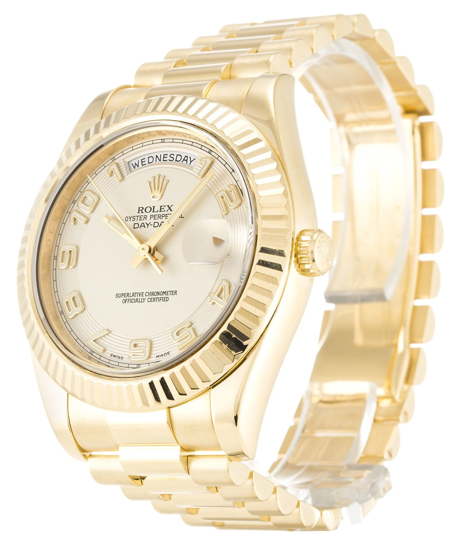 Rolex Day-Date II 40mm Ivory Dial 218238