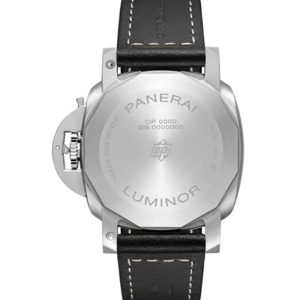 Panerai Luminor Men Automatic Black Alligator Watch PAM01392