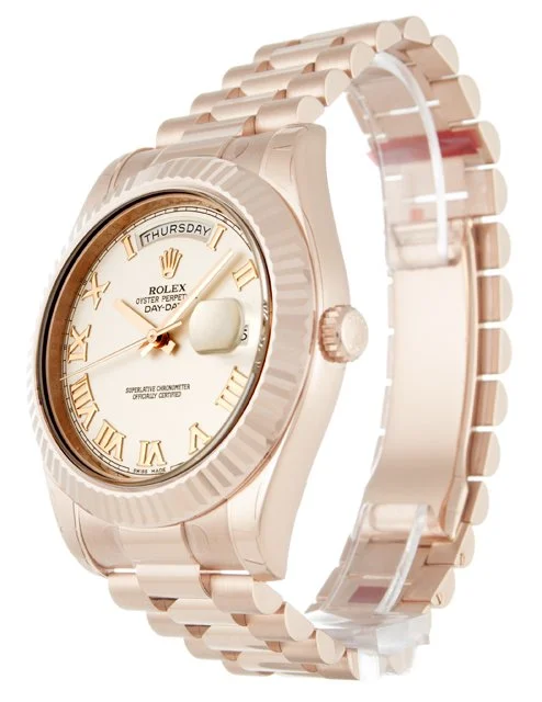 Rolex Day-Date II 40mm Ivory Dial 218235