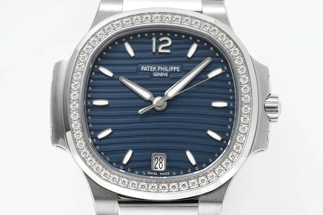 Patek Philippe Blue Nautilus Ladies Watch