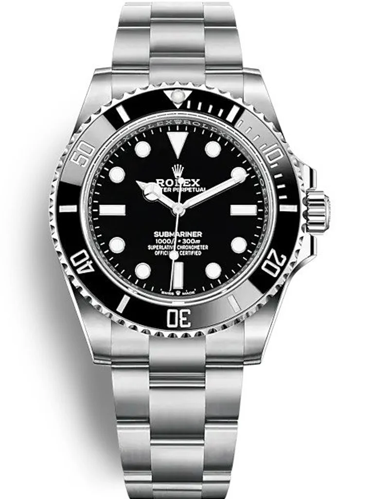 Rolex Submariner 41mm Black Dial 124060 No-Date