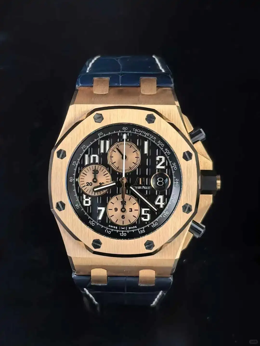 Audemars Piguet Royal Oak Offshore Selfwinding Chronograph Black, Gold 26470OR.OO.A002CR.02