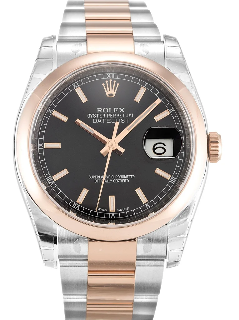 Rolex Datejust 36mm Black Dial 116201