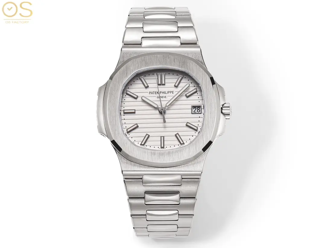 OSFactory Steel King Silver Nautilus Watch
