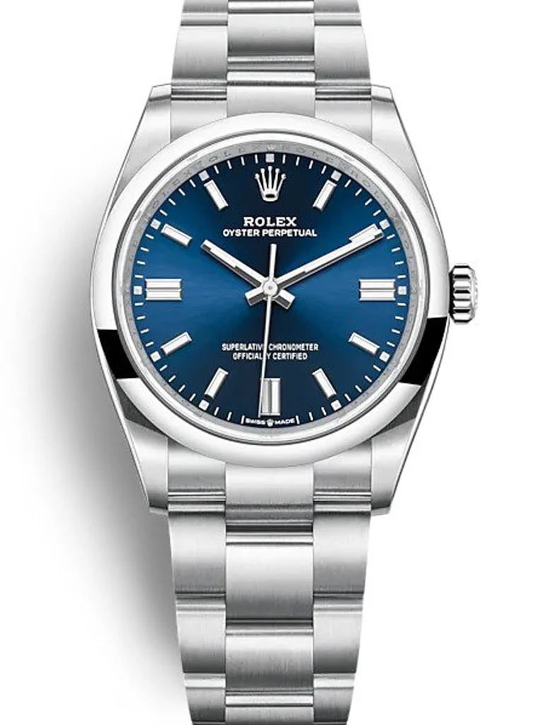 Rolex Oyster Perpetual Lady 36mm Blue Dial 126000