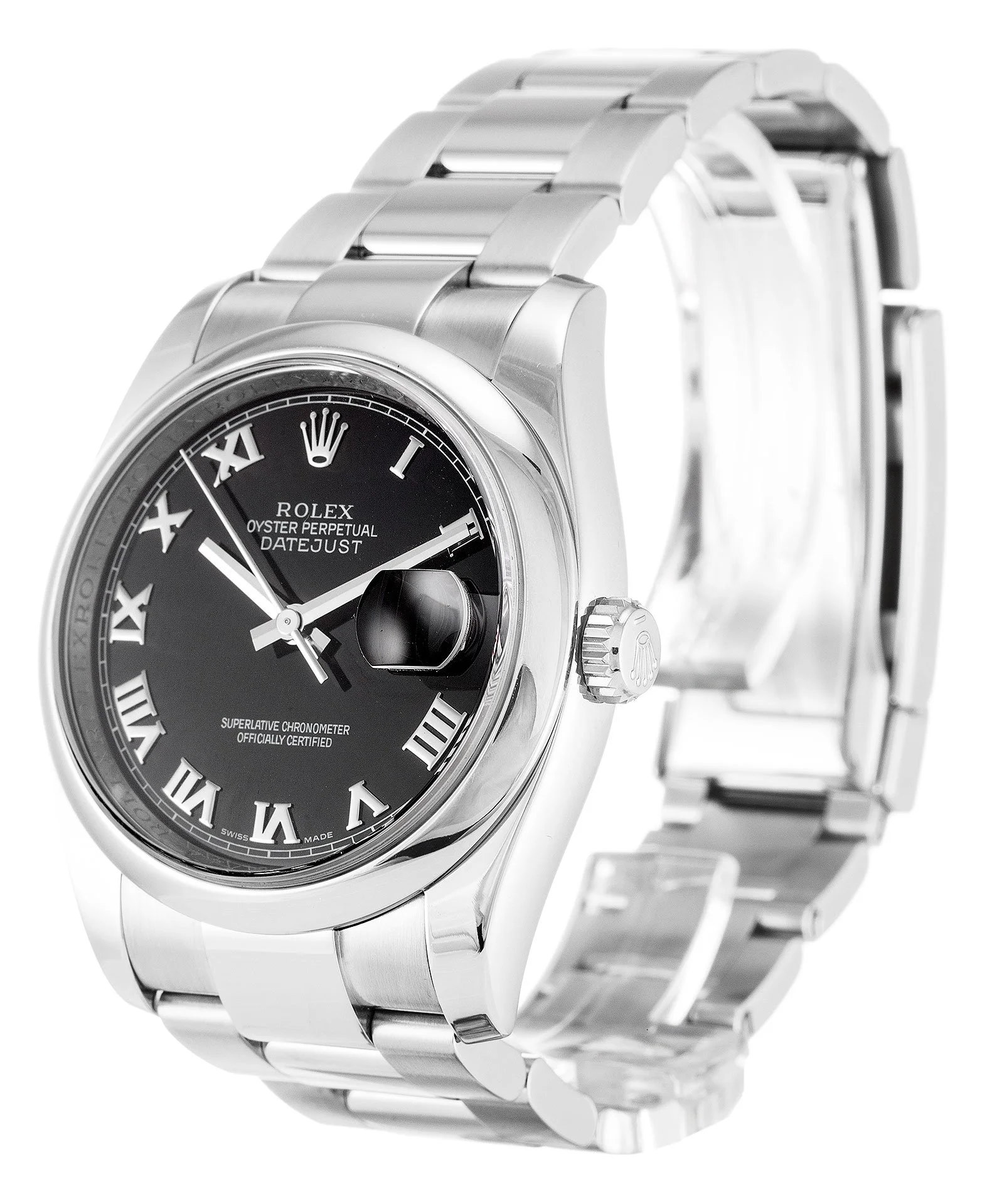 Rolex Datejust 36mm Black Dial 116200