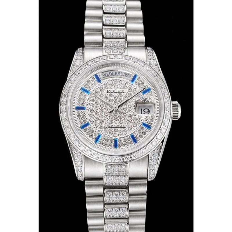 Superclone Rolex Day-Date 36mm White Dial REP016824