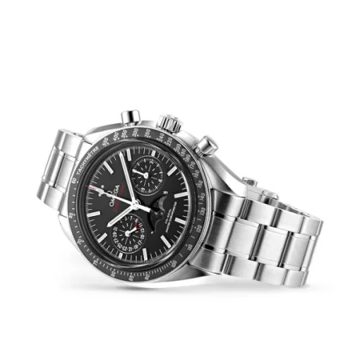 Omega Speedmaster Men Automatic Black Stainless Steel Watch O30430445201001